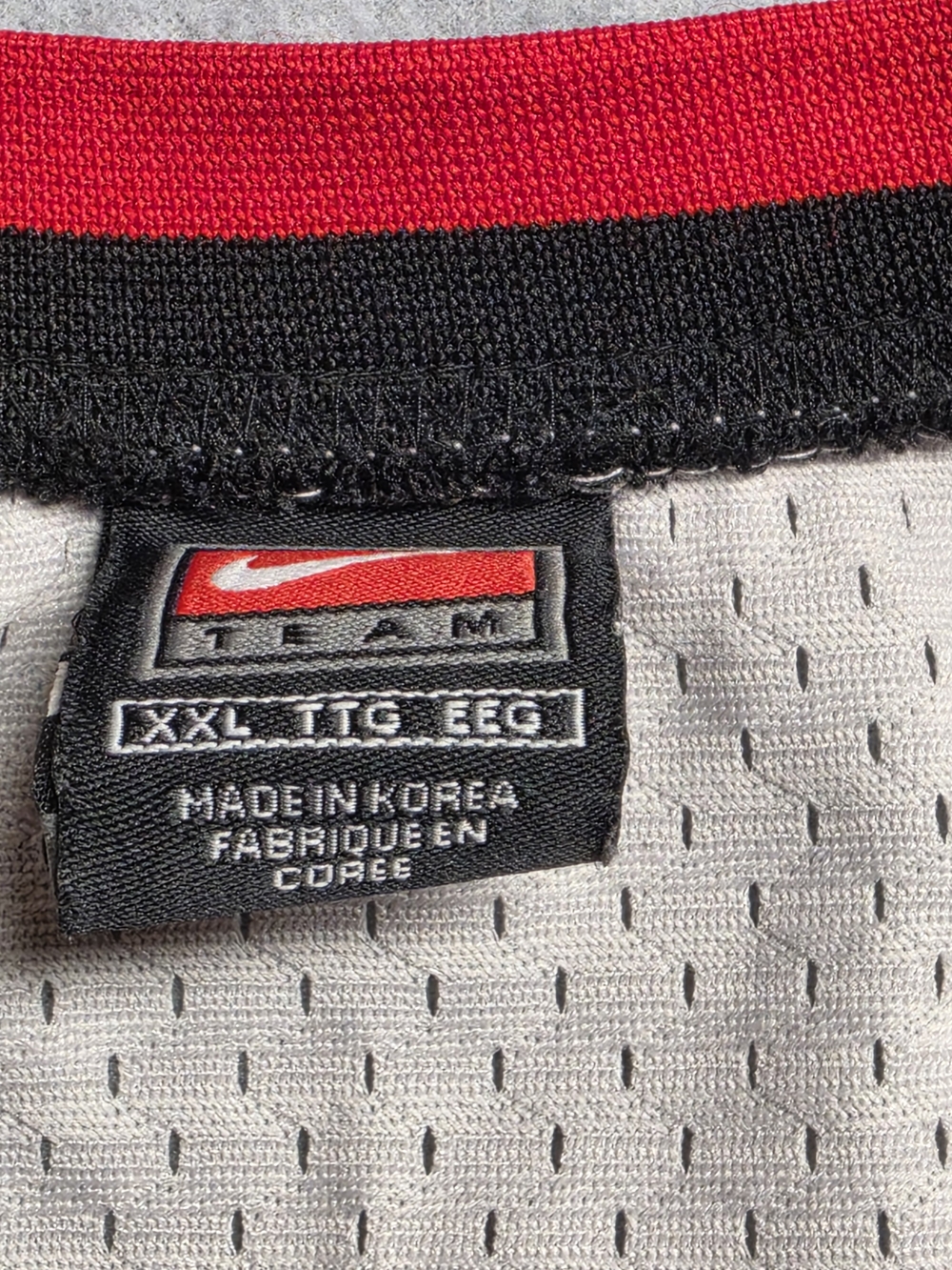 Vintage Rasheed Wallace #30 Portland Trail Blazers Jersey Grey Nike Size XL 77 - Picture 3 of 8